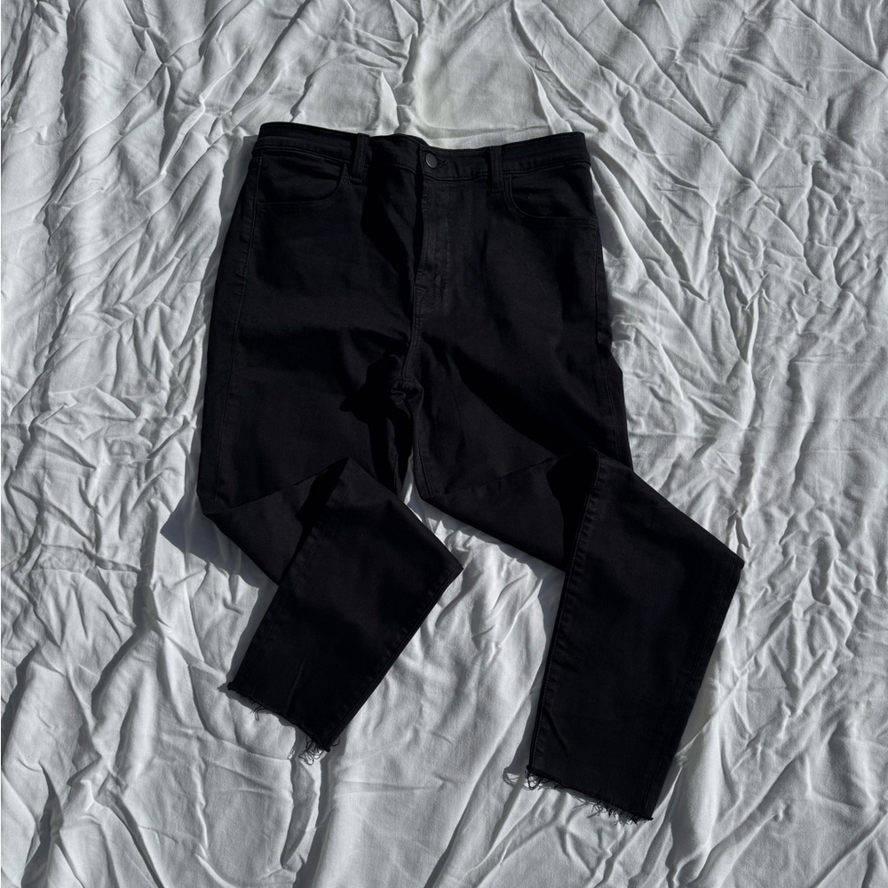 J Brand Black Alana Skinny Jeans - Picture 2 of 9